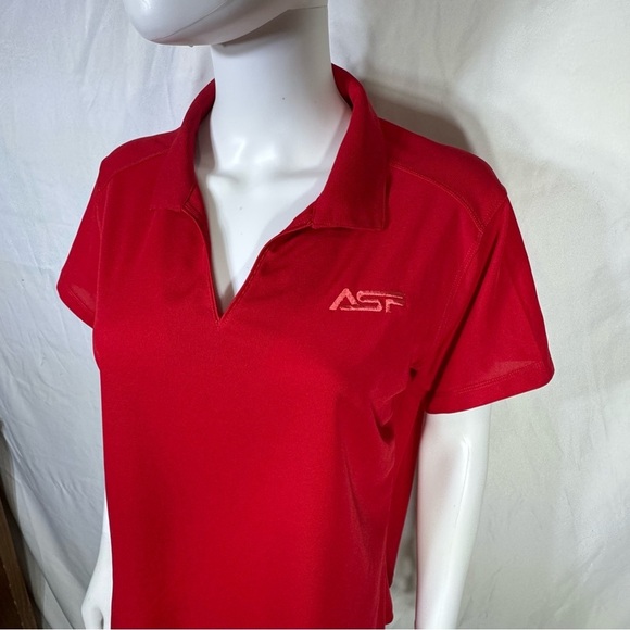 Port Authority L572 Engine Rec Ladies Dry Zone Grid Performance Polo - Picture 3 of 8
